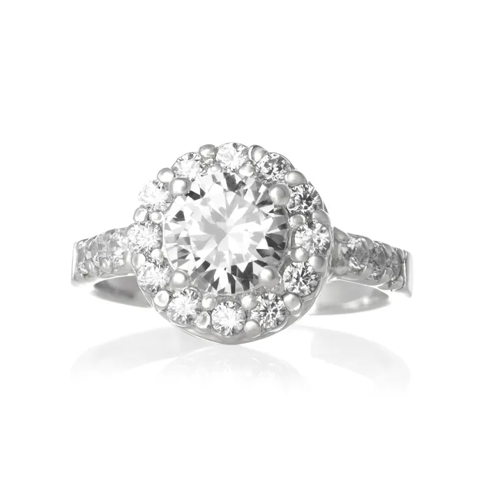 Teeda Rings RZ2360 CZ Topiary Crown Ring