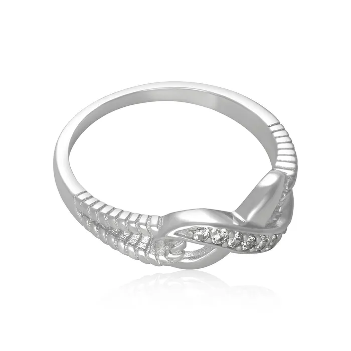 Teeda RZ7157 Infinity Symbol CZ Ring Rings