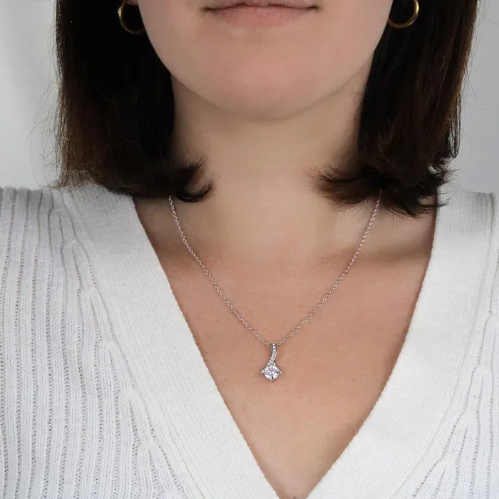 Thank You for Everything To My Fiancs Mom Alluring Beauty Pendant Necklace For Your Future Mother In Law Gift for Grooms Mom ShineOn Fulfillment Necklaces