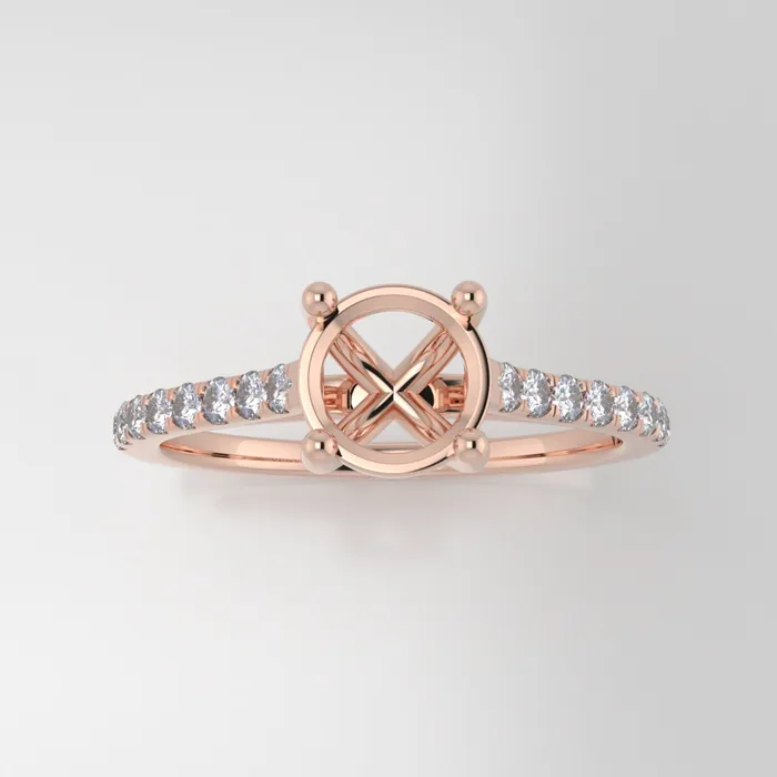 The Aurora 18k Rose Size 6 Stone RB14 Rainforest Ring Box Custom Engraving 0 VENVS Rings The Aurora 18k Rose Size 6 Stone RB14 Rainforest Ring Box Custom Engraving 0 VENVS Rings
