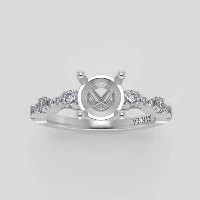 The Saturn 14k White Size 525 Stone CLR70 Rockies Ring Box Custom Engraving 0 VENVS Rings The Saturn 14k White Size 525 Stone CLR70 Rockies Ring Box Custom Engraving 0 VENVS Rings