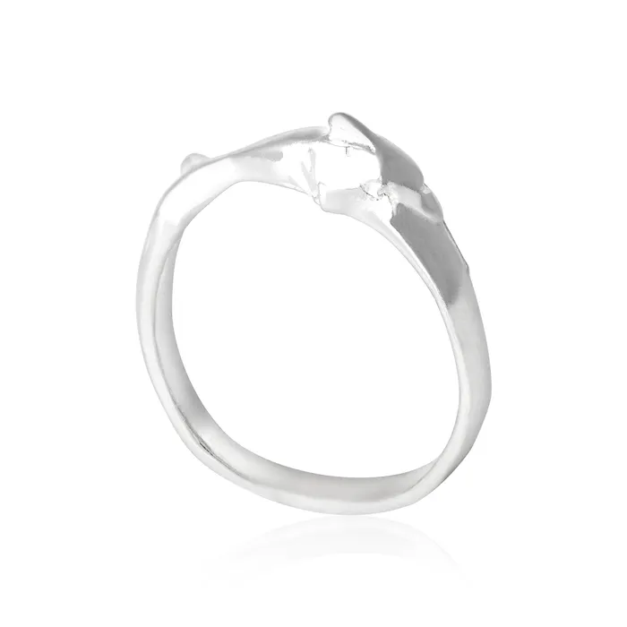 TR2050 Dolphin Toe Ring Teeda Rings