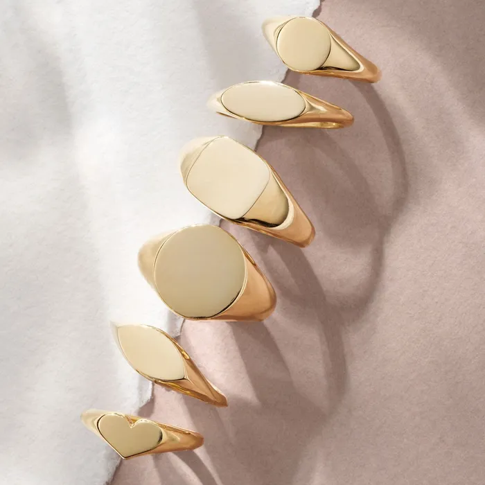 Valerie Madison Fine Jewelry Rings Marquise Signet Ring Valerie Madison Fine Jewelry Rings Marquise Signet Ring