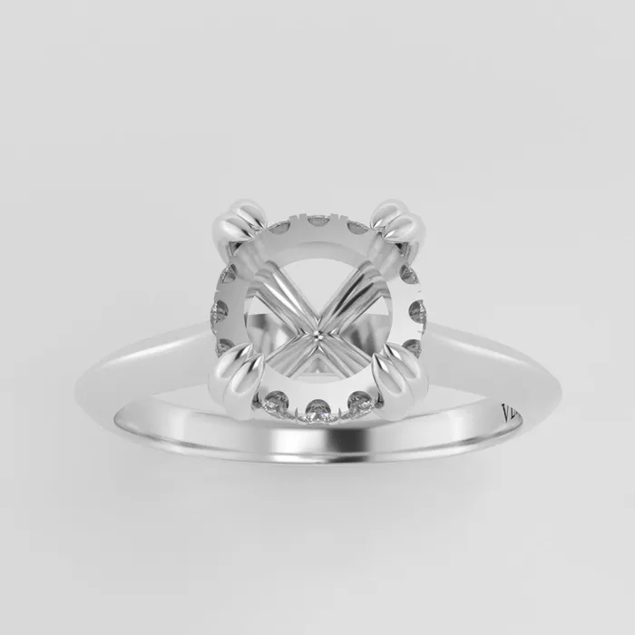 VENVS Rings The Eden 14k White Size 8 Stone SA46 Blue Ring Box Custom Engraving 0 VENVS Rings The Eden 14k White Size 8 Stone SA46 Blue Ring Box Custom Engraving 0