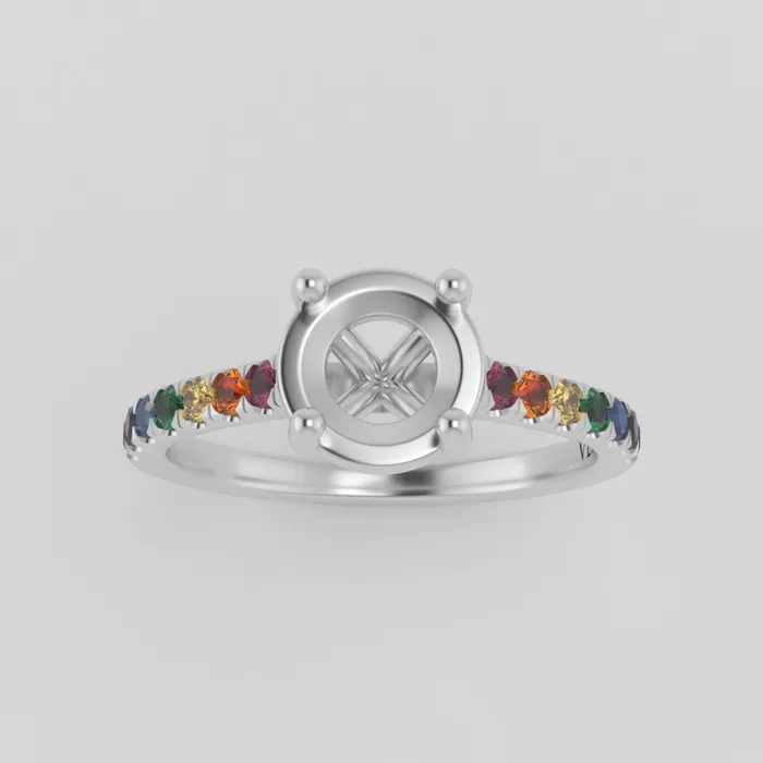 VENVS Rings The Pride Platinum White Size 8 Stone OV24 Antelope Ring Box Custom Engraving 0 VENVS Rings The Pride Platinum White Size 8 Stone OV24 Antelope Ring Box Custom Engraving 0