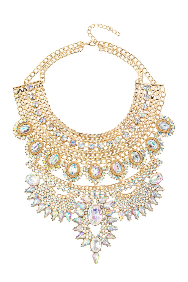 Zaniah Statement Necklace Eye Candy LA Necklaces