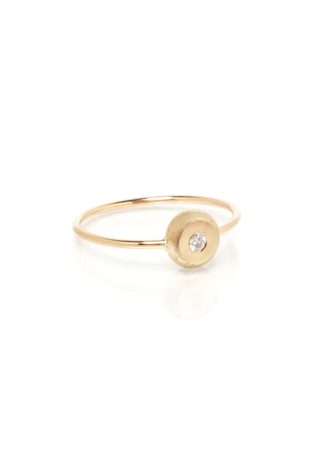Zoe Chicco Rings Diamond Nugget Ring